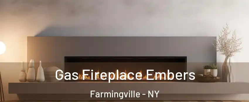 Gas Fireplace Embers Farmingville - NY