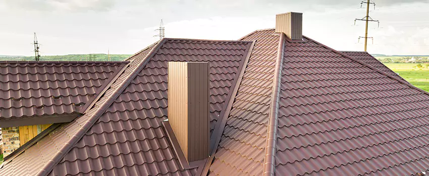 Residential Chimney Flashing Restoration in Farmingville, NY