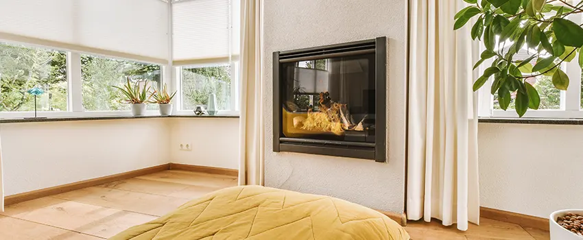 Residential Fireplace Ceramic Glass Installation in Farmingville, NY