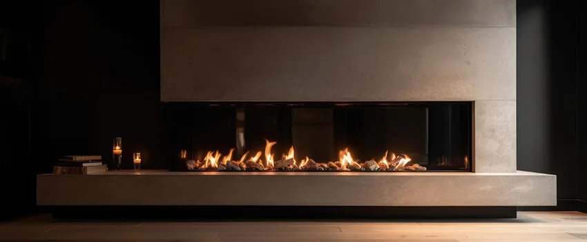 Gas Fireplace Ember Bed Design Services in Farmingville, New York