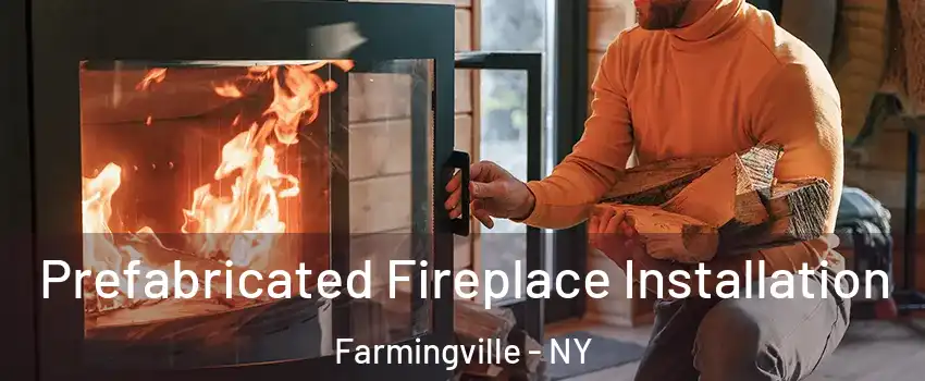 Prefabricated Fireplace Installation Farmingville - NY